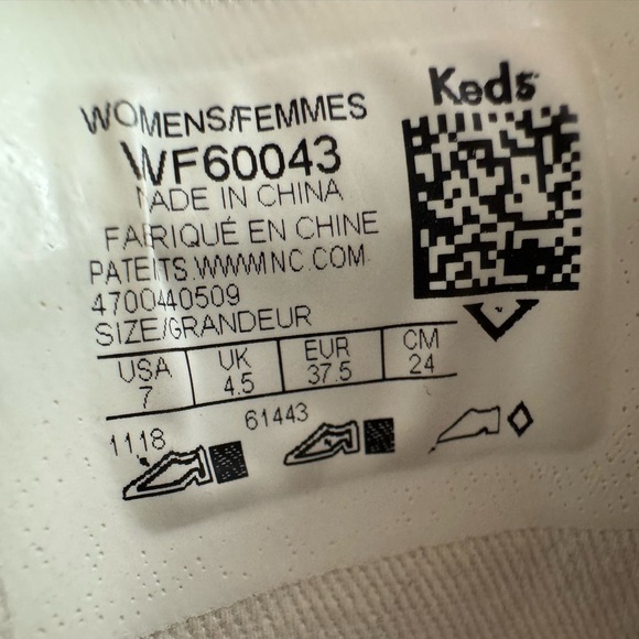 Keds Light Gray Canvas Sneakers - Picture 10 of 12